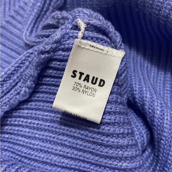 NWT STAUD Buxton Top Perriwinkle Size Small - Picture 6 of 6